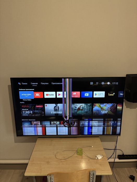 Телевизор TCL 55” на запчасти