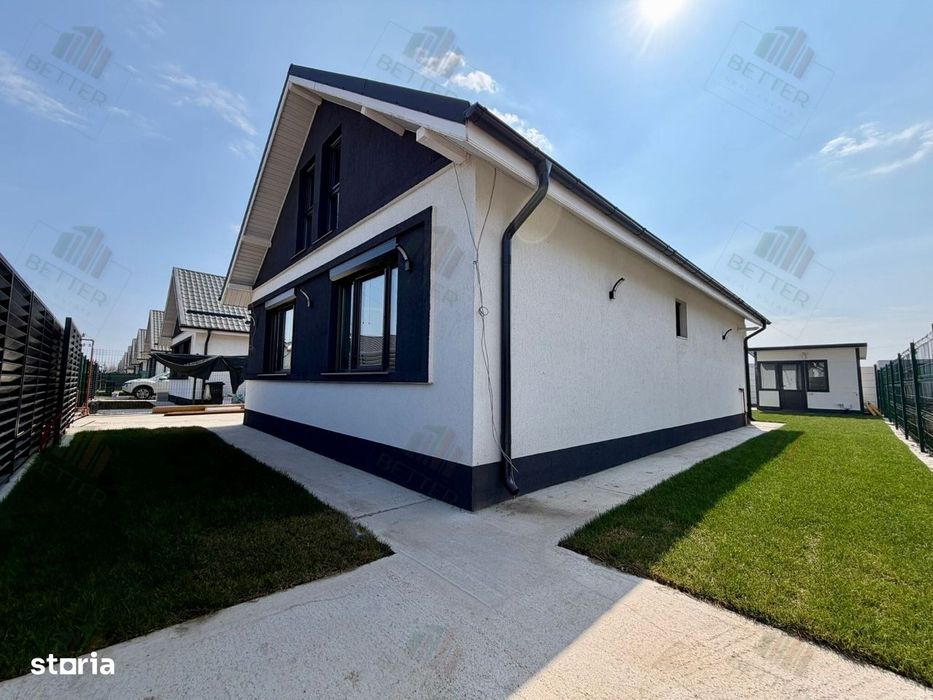 Casă individuală Berceni 4 camere, mansardă flexibilă, curte 410 mp