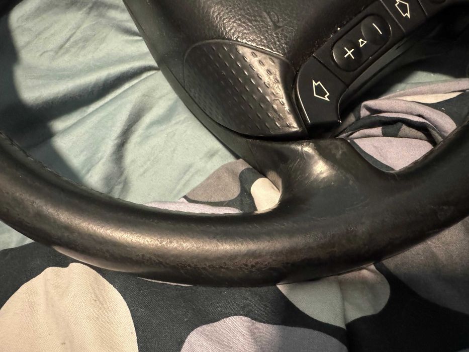 Volan BMW piele+comenzi+airbag