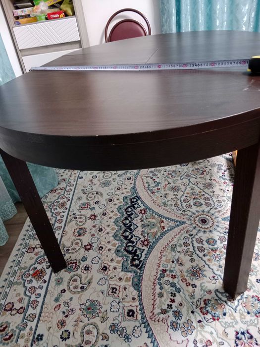 Стол обеденный раздвигается круглый