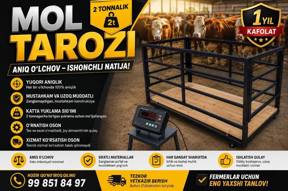 Chorva mol tarozi bor sotiladi