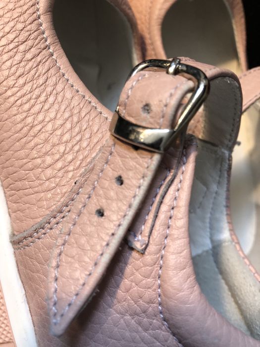 Vand pantofi piele roz pudrat, 30