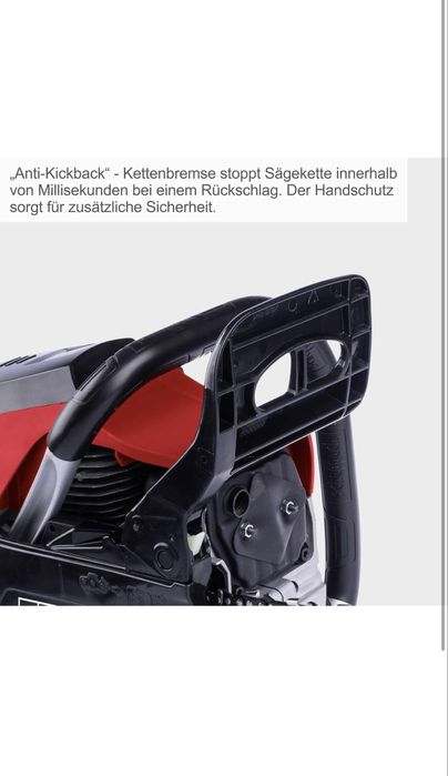 Бензинов верижен трион/Резачка за дърва- нов Scheppach PCS46 2.4 кс