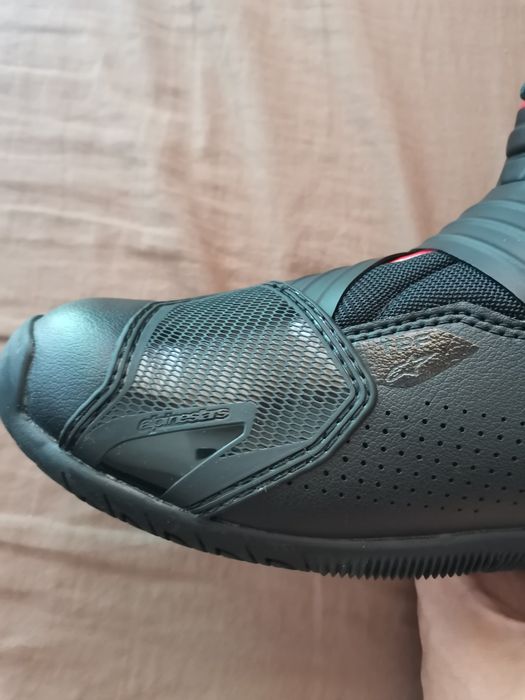 Кожени боти за мотор Alpinestars SMX-1 R V2 Vented
