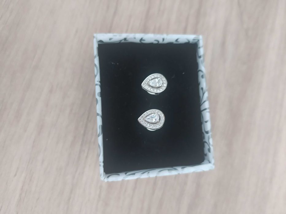 Сребърни обеци, различни модели