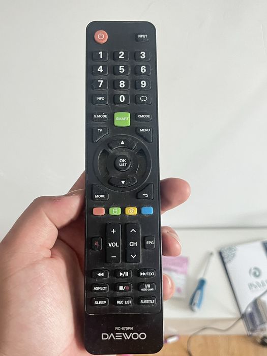 Телевизор рабочий, Daewoo android tv 638