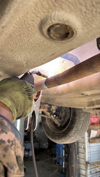 Сто сварка глушителя