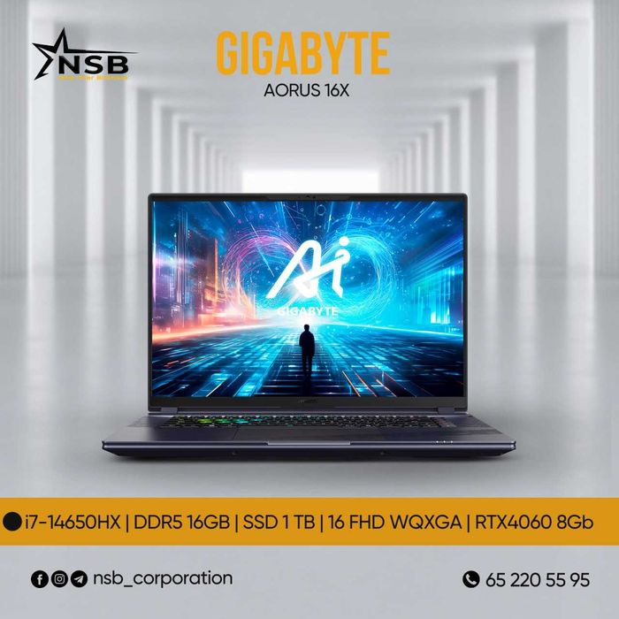 Aourus 16X i7 14650HX RTX 5060