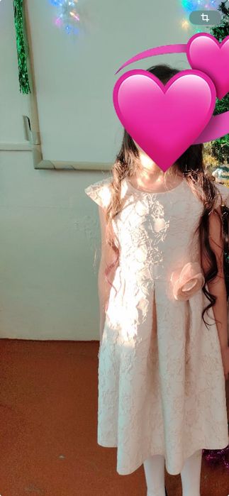 Платье праздничное для девочки.5.000тг(рост134)