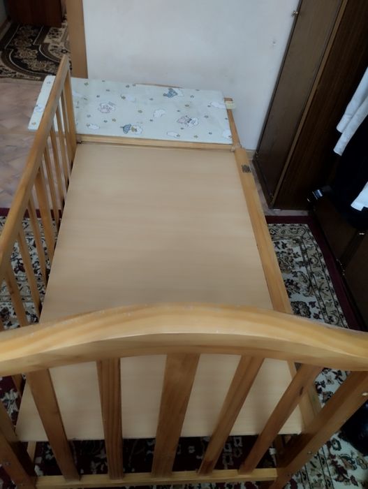 Манеж детский деревянный