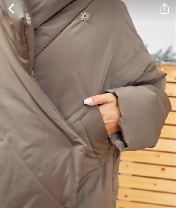 Пуховик женский, зимний