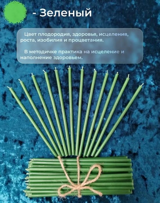 Свечи из натурального Воска.
