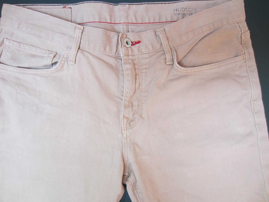 Blugi Bej Tommy Hilfiger, Hudson,W34 L34,Talie=87cm,Lung=108