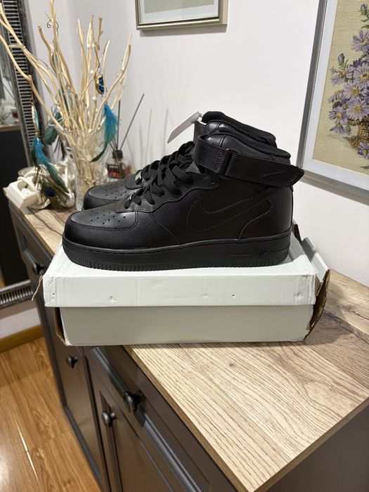 Air Force 1 Mid Black