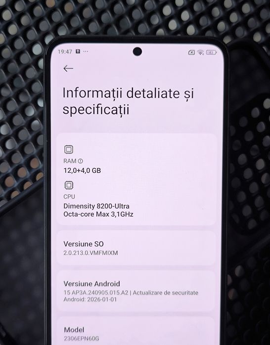 Xiaomi 13T 5G Black, 256/8 GB