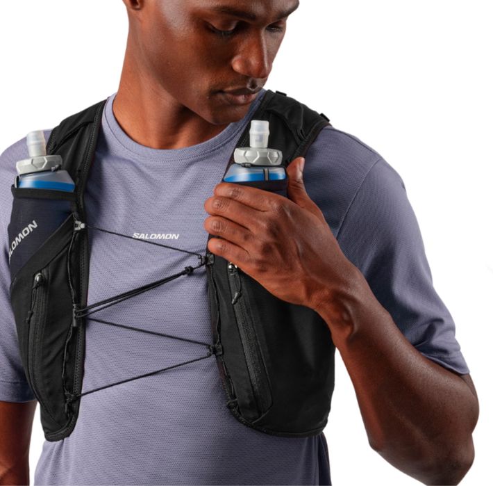 Salomon Adv Skin 12 Set Black  елек за бягане