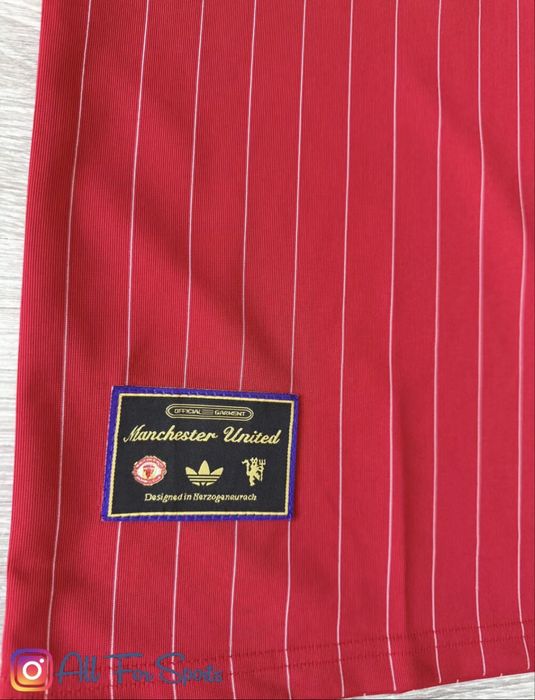 Manchester United x adidas Terrace Icons Jersey Red