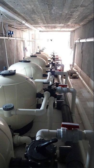 Установим для бассейнов оборудования системы фильтрации . Обслуживание