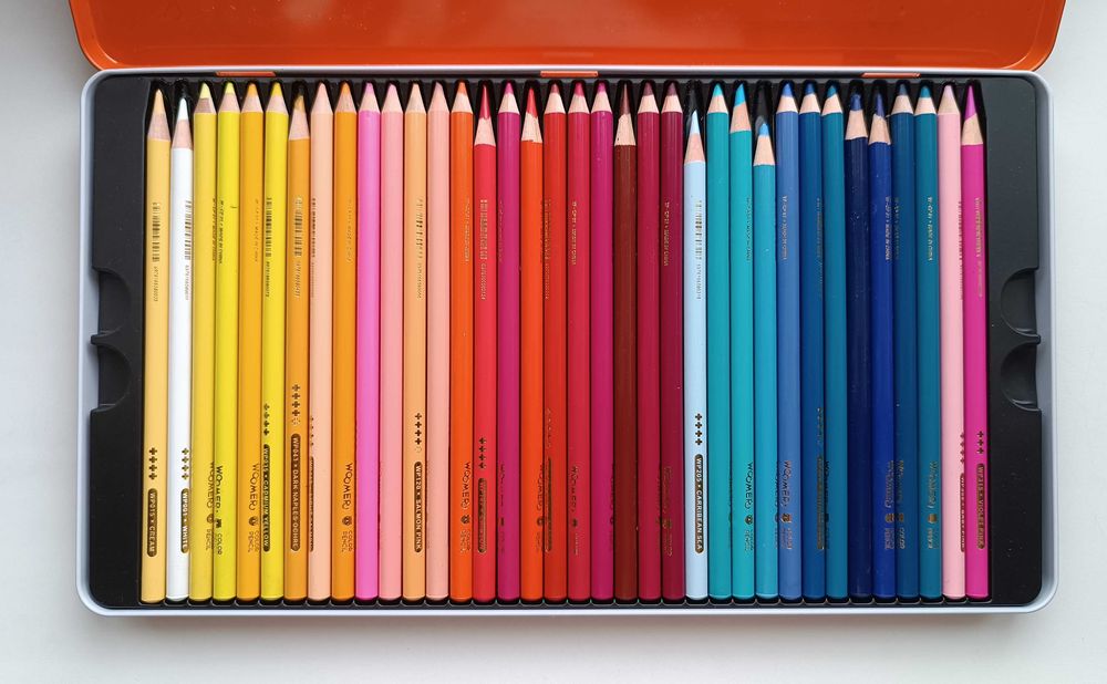 Цветные карандаши Woomer 72 цвета