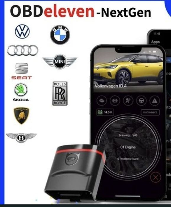 Diagnoza, stergere erori, activari functii OBD Eleven