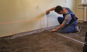 Styajka xizmati Полусухая стяжка услуги Сухой стяжка