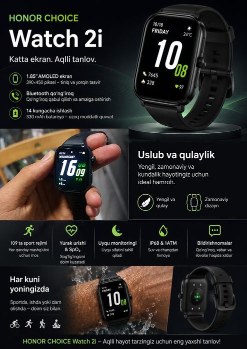Honor Choice watch 2i orginal