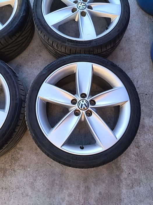 17ки джанти с гуми 5x100 VW