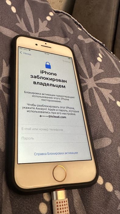 Продаю Iphone 7 забыли пароль для айклоуд