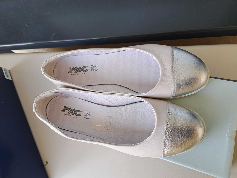 Дамски обувки/ пантофки ест. кожа. Imac Italy