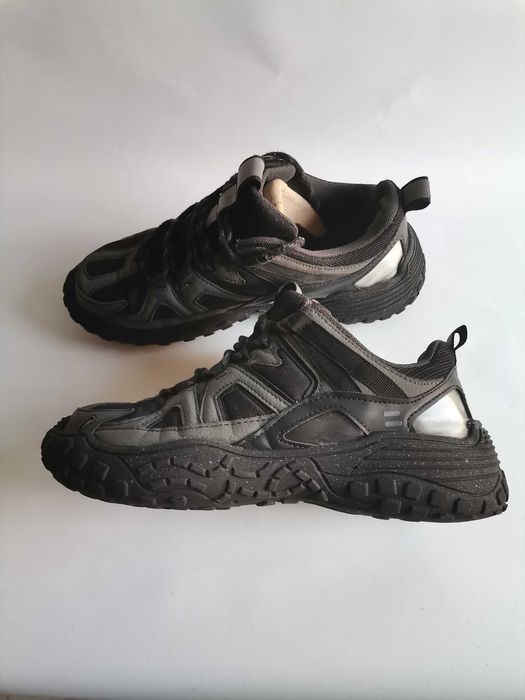Adidasi sport chunky Zara 39 negri băieti 25 cm  boys gray black athletic