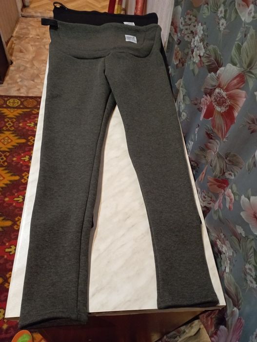 Зимние легинсы для беременных фабричные