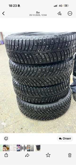 Продам зимние шины для авто