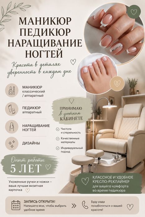 Мастер маникюра и педикюра