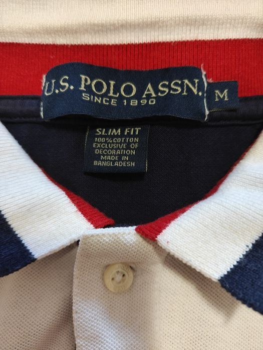 Лот от 3 броя тениски - U. S. Polo ASSN. В много добро състояние. Размер М.