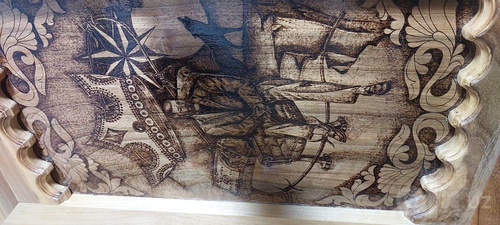 Нарда сотилади. Янги, ёнгокдан ясалганан. Нархи200 $