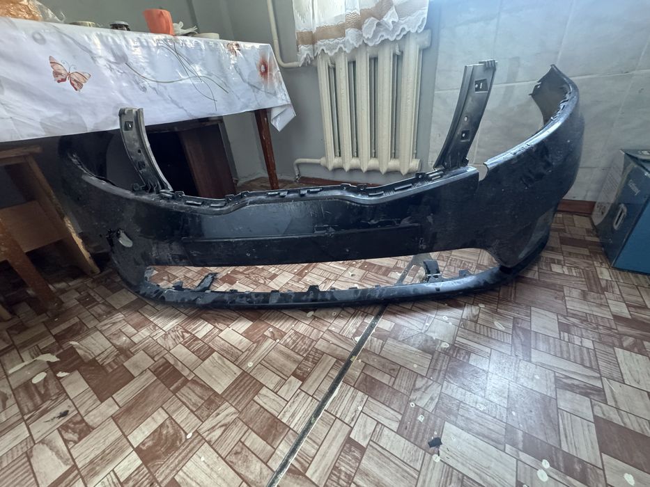 Бампер на киа рио 2012