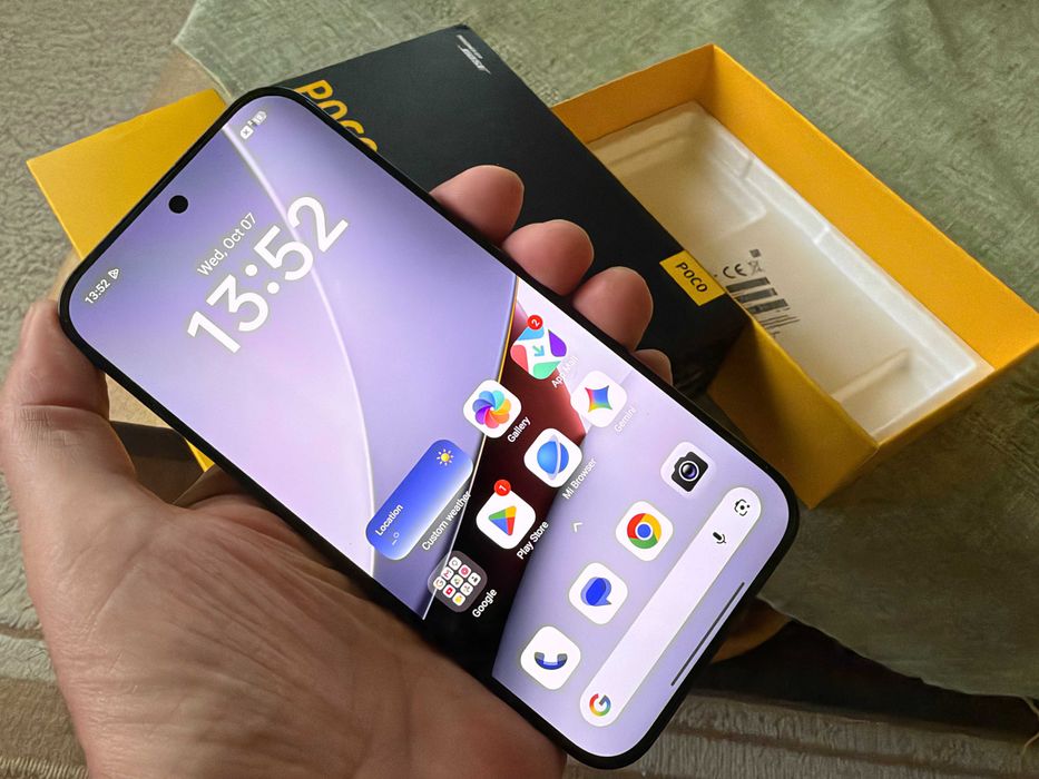 Telefon Xiaomi POCO F9 Ultra, 16 GB RAM / 512 GB, gri antracit