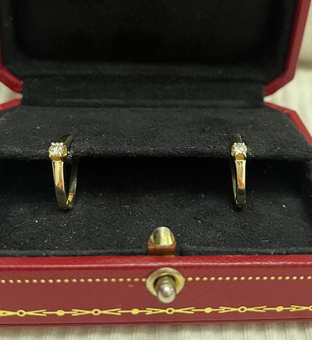Серьги с бриллиантами