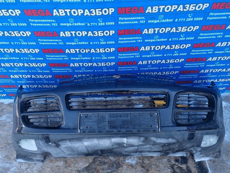 Бампера на Porsche Cayenne.