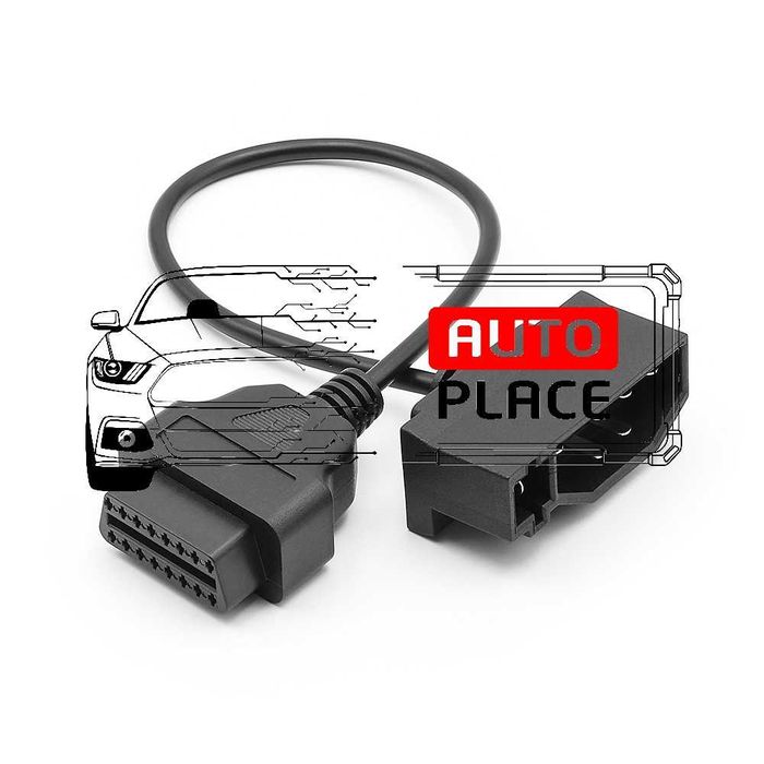 Кабел / Преходник / Адаптер за Ford 7 Пина 7 Pin Форд Delphi Autocom