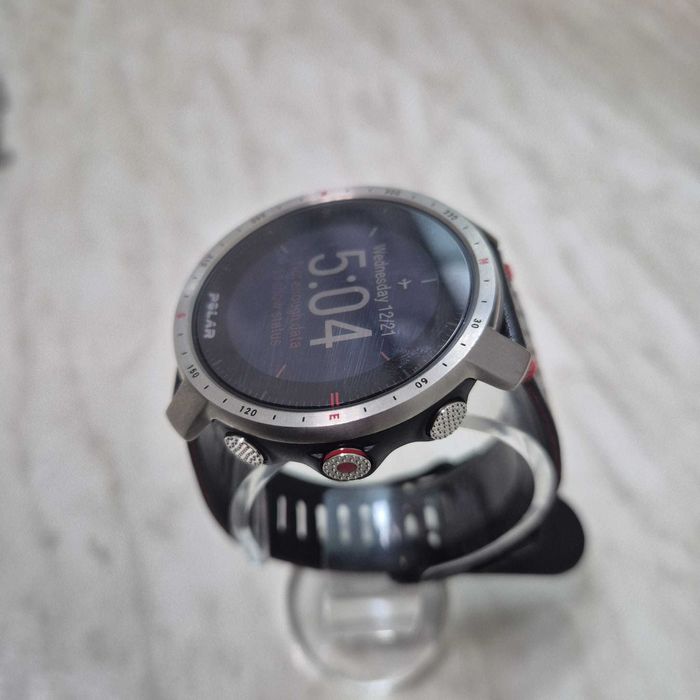 Ceas smartwatch Polar Grit XPro Titan La Cutie Negru Zeus Amanet 31605