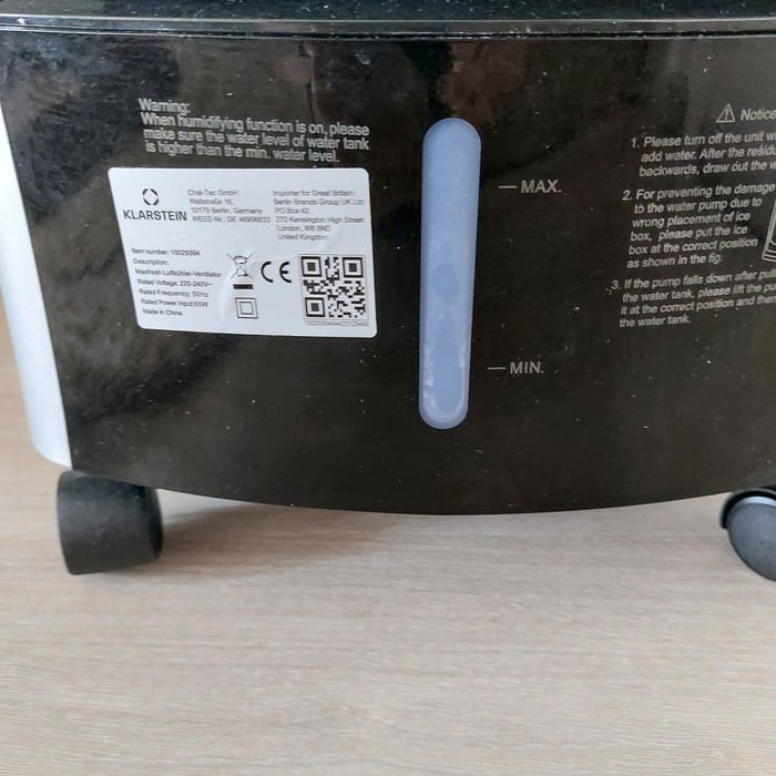 Охладител на въздуха Klarstein, 4 в 1