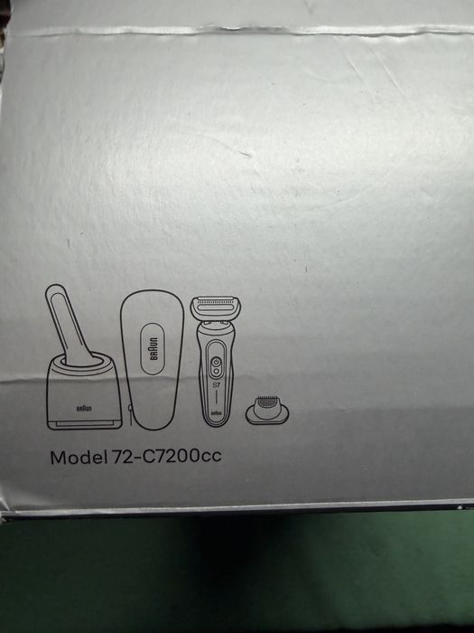 BRAUN Series 7 72-C7200cc електрическа самобръсначка с почистваща