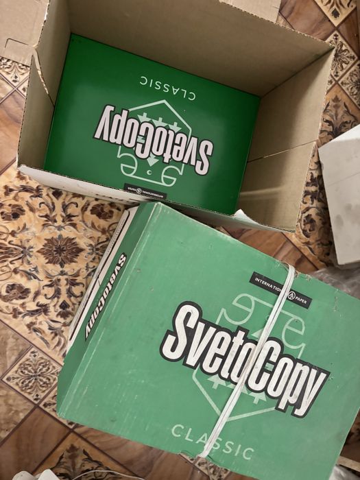 Бумага А4 svetocopy 6 пачек