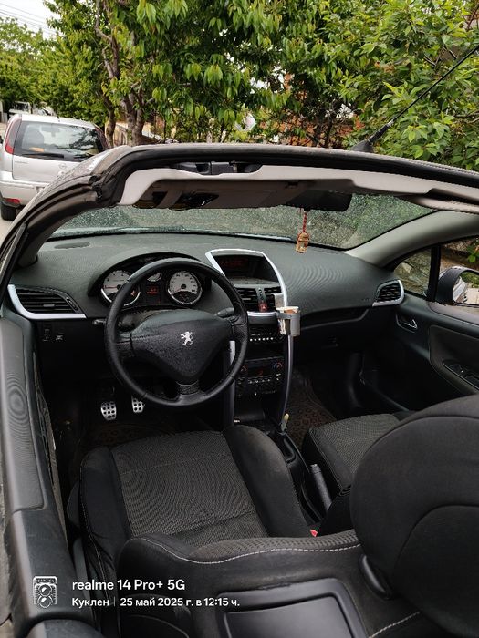 Цена до края на месецаPeugeot 207cc 1.6 120 Газов инжекцион