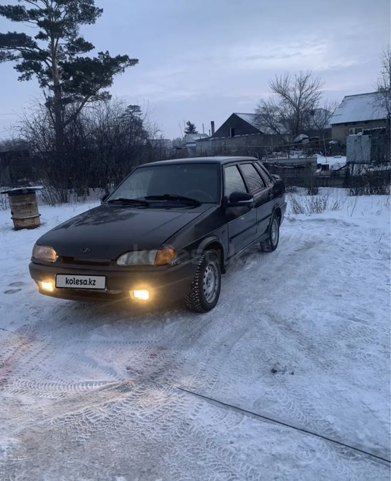 Ваз 2115 на полном ходу