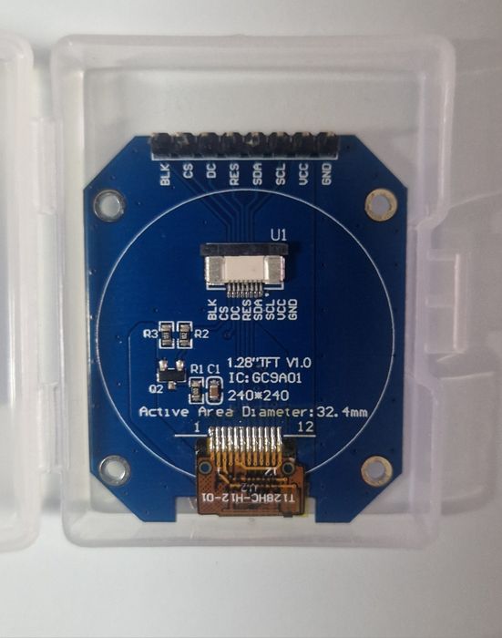 Дисплей для есп32 и ардуино 1.28"
