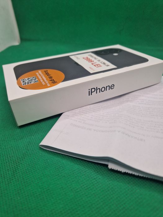 Iphone 16 128GB sigilat cu factura•Amanet Lazar Crangasi•43730