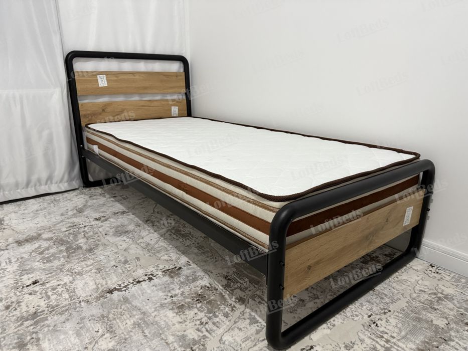 Односпальная и Двуспальная кровать ВЕЛИКИЙ, Temir divan loft