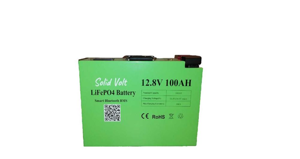 Baterie litiu Lifepo4PO4 12V – 100Ah smart BMS